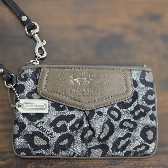 Coach Ocelot Wristlet Wallet - Picture 9 of 12
